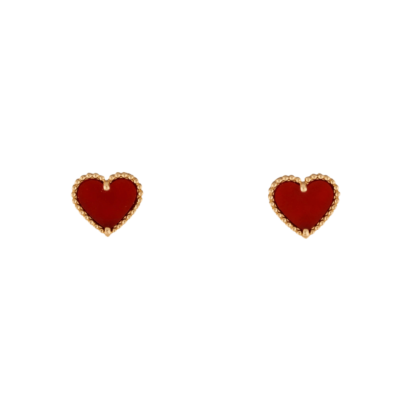 Sweet Hearts Heart Stud Earrings