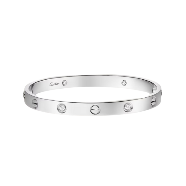 Love Bracelet, Classic Model, 4 Diamonds