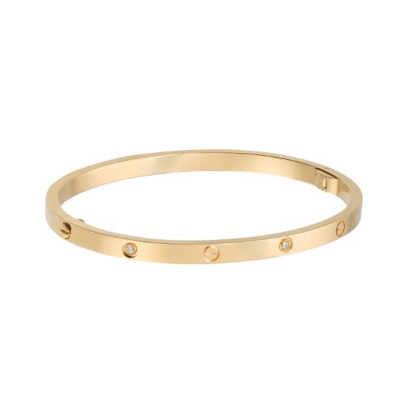 LOVE Bracelet, Slim Model, 6 Diamonds