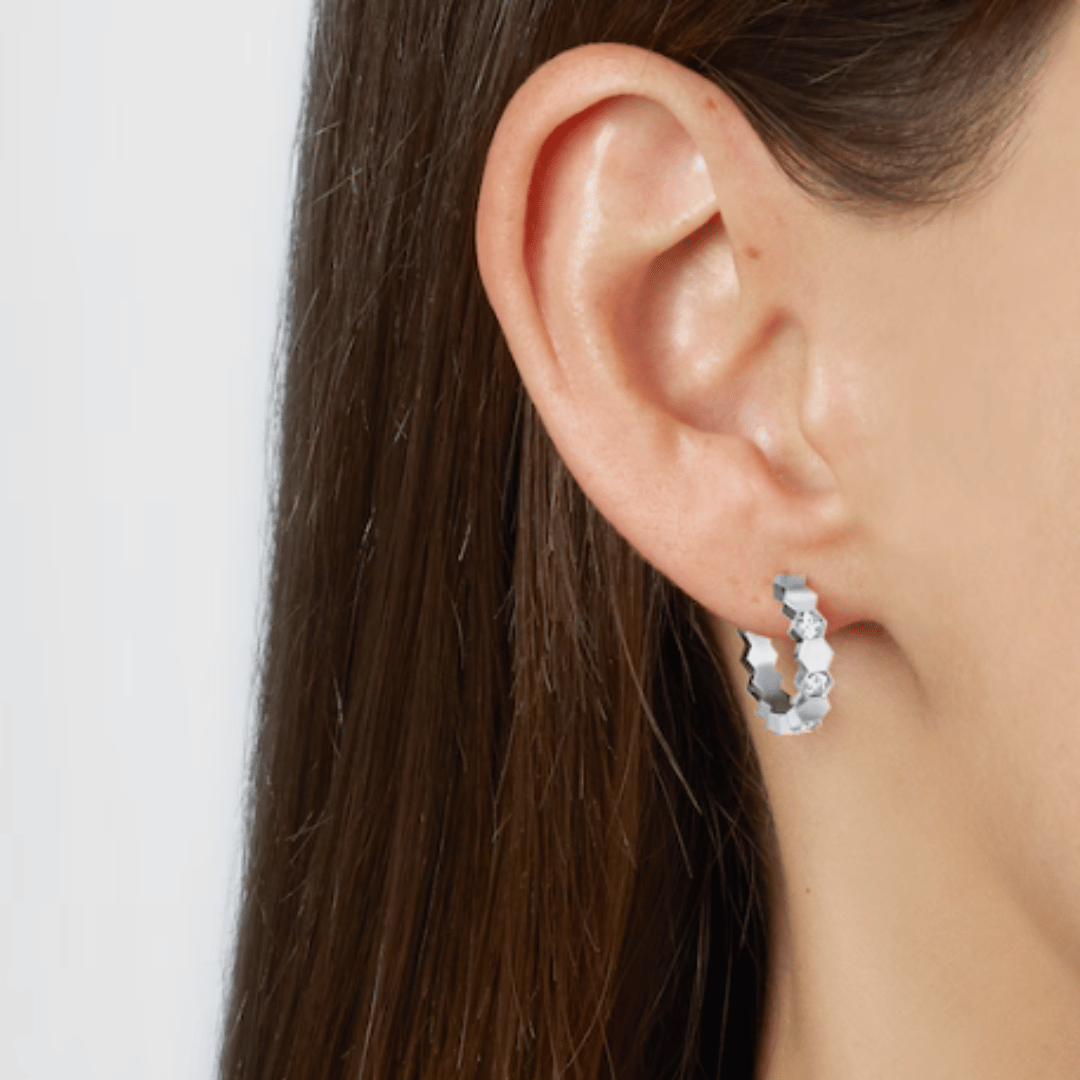 Bee My Love Hoop Earrings - Image 5