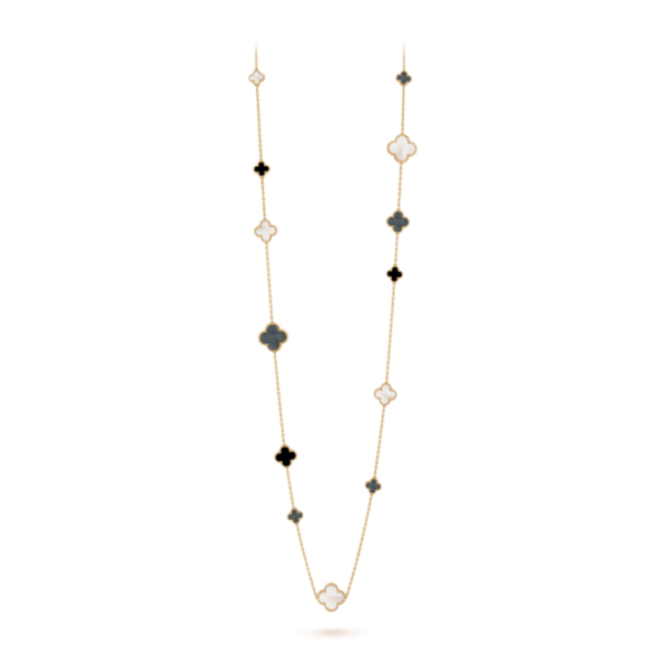 Magic Alhambra Long Necklace, 16 Motifs - Image 3