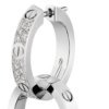 LOVE Earrings, Multiwear, Half-Paved - Image 3