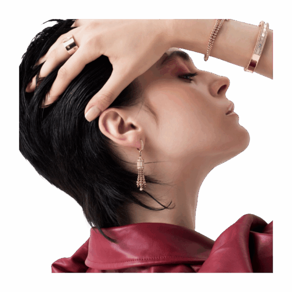 Art Deco Tassel Earrings - Image 3