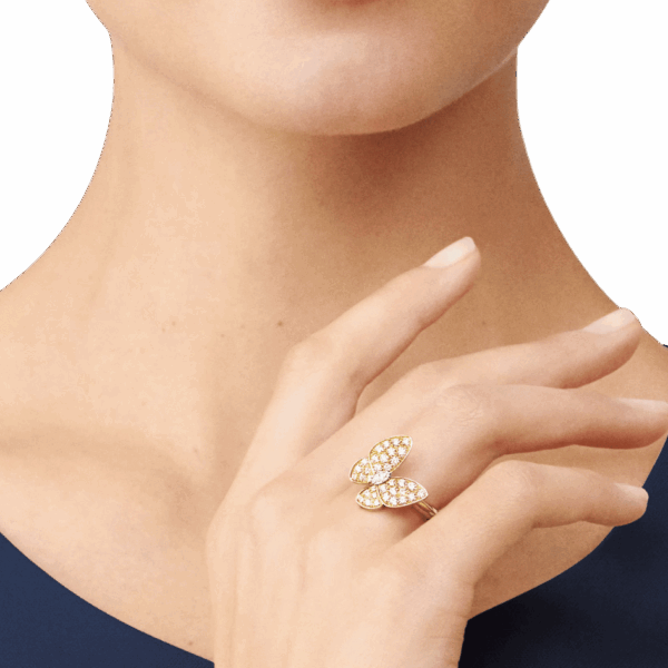 Two Butterfly Ring - Image 6