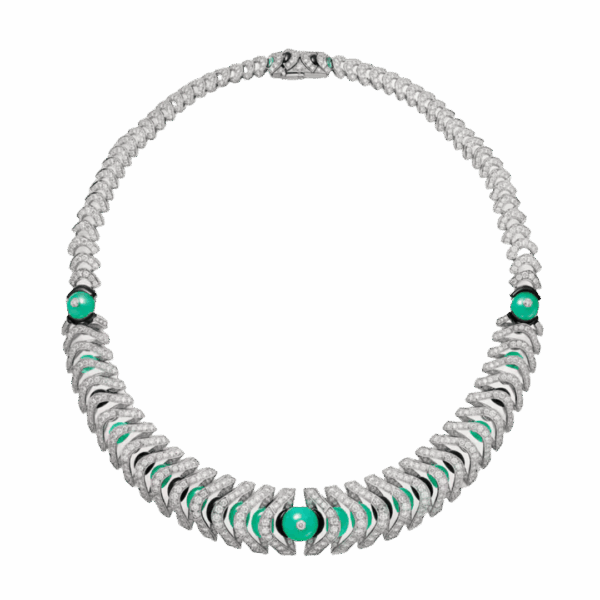 Geometrie & Contrastes Necklace