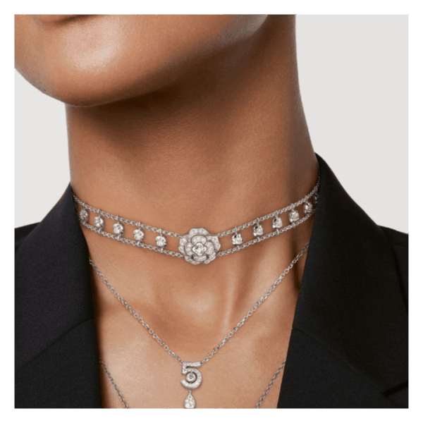 Bouton de Camélia Choker - Image 5