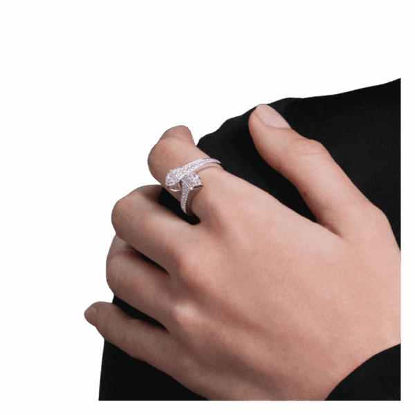 Cleo Full Diamond Ring - Image 6