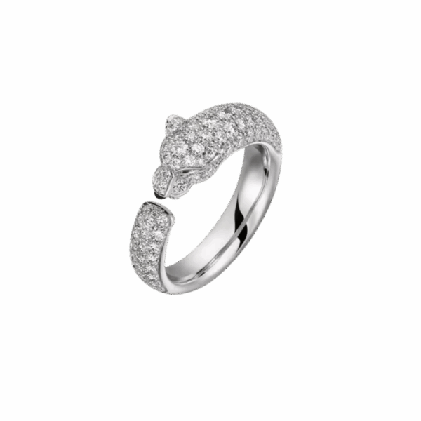 Panthere Ring, Small Model, Paved