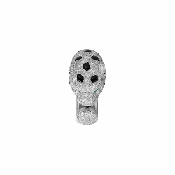 Panthere Ring, Medium Model, Half-paved - Image 4
