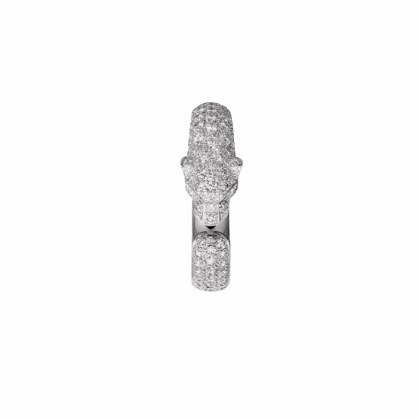 Panthere Ring, Small Model, Paved - Image 3
