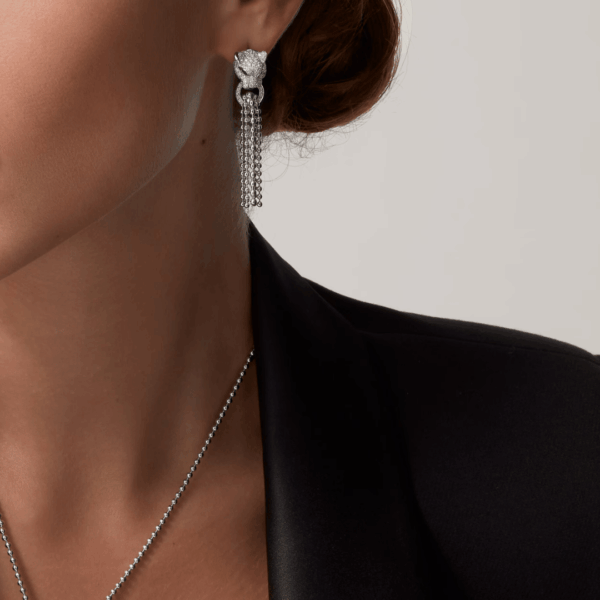 Panthere Pendant Earrings - Image 5