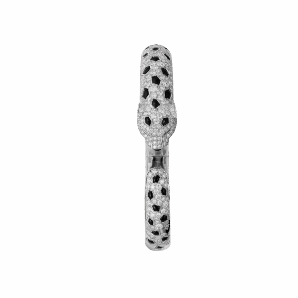 Panthere Bracelet, Medium Model, Half-paved - Image 3