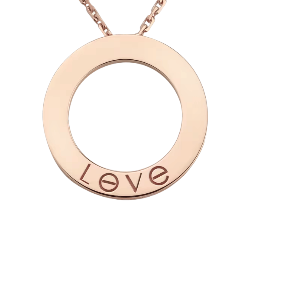 Love Pendant, 3 diamonds - Image 4