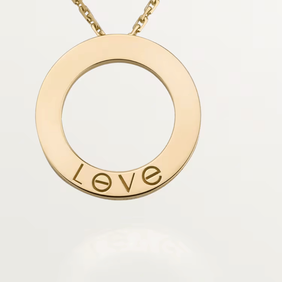 Love Pendant, 3 diamonds - Image 4