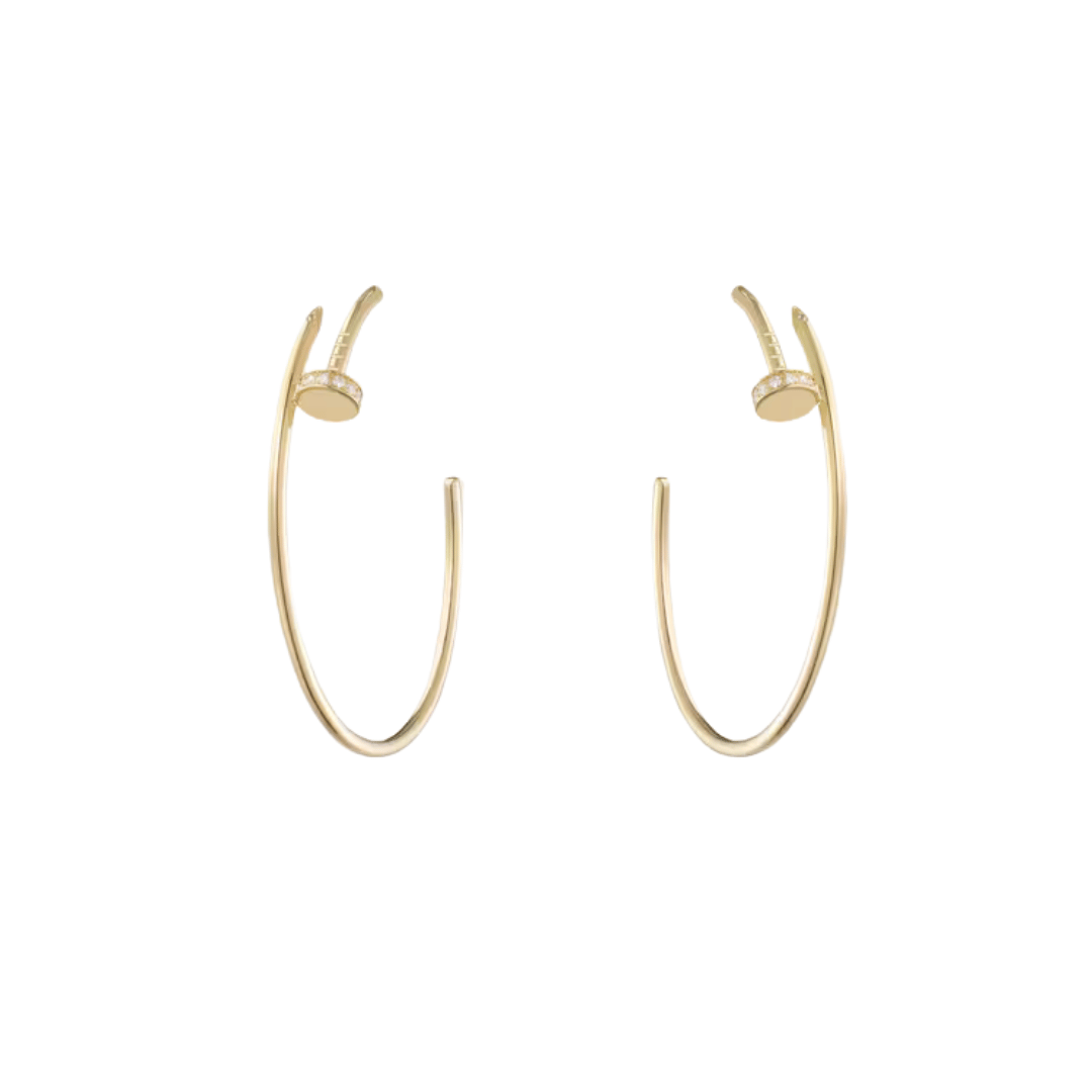 Juste un Clou Large Hoop Earrings