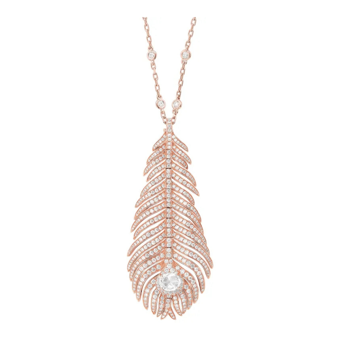 Plume de Paon Pendant
