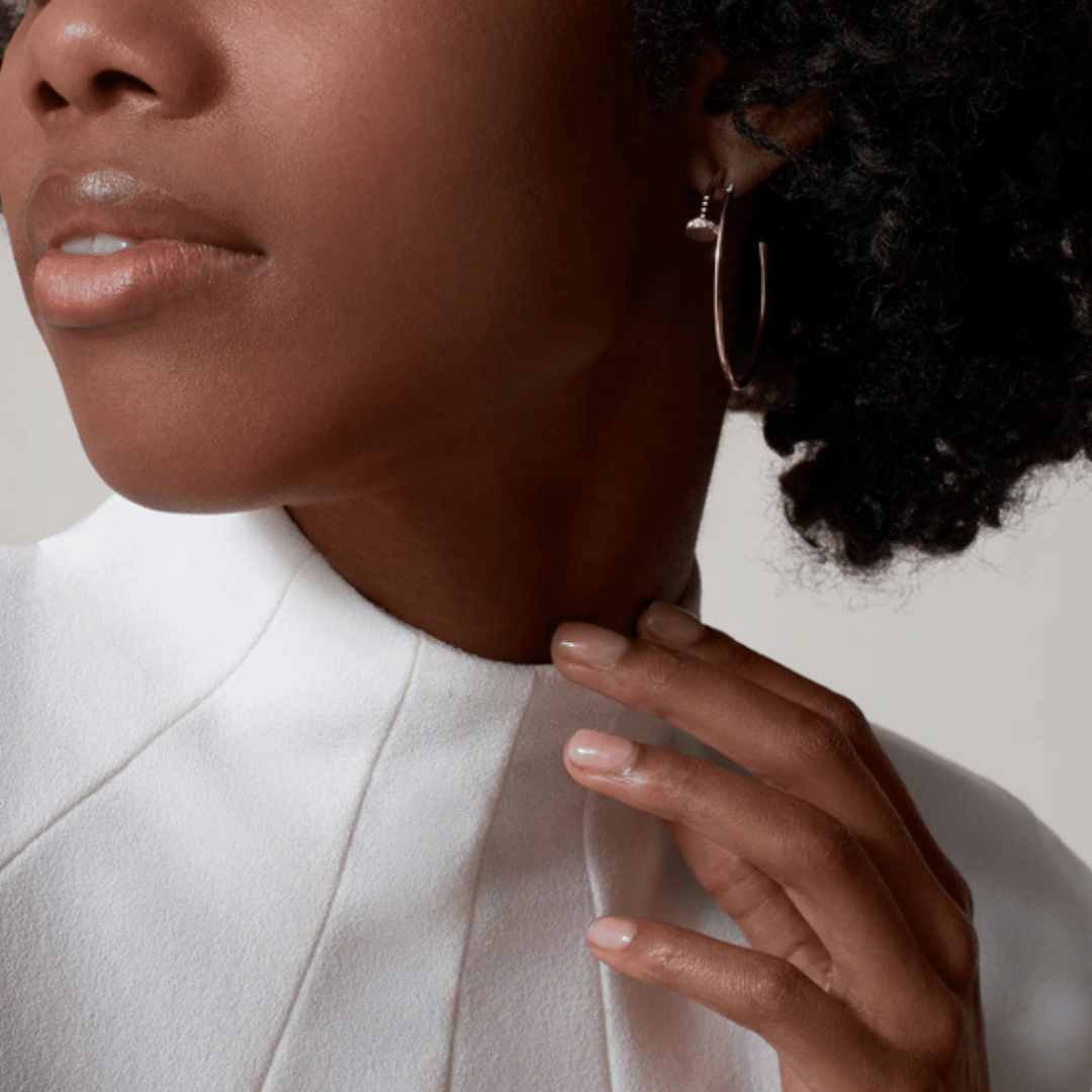 Juste un Clou Large Hoop Earrings - Image 4