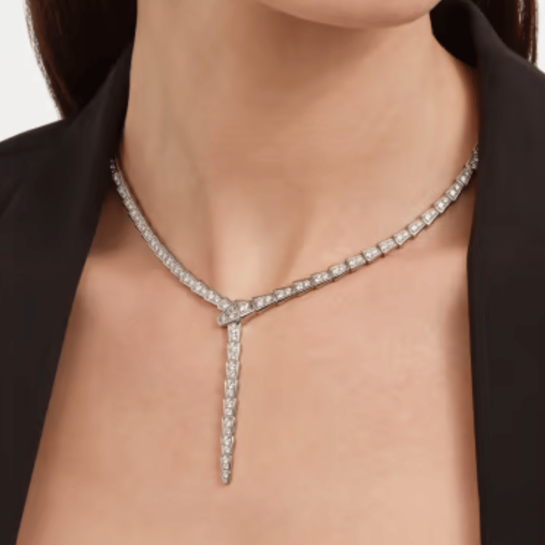 Serpenti Viper Slim Necklace - Image 4