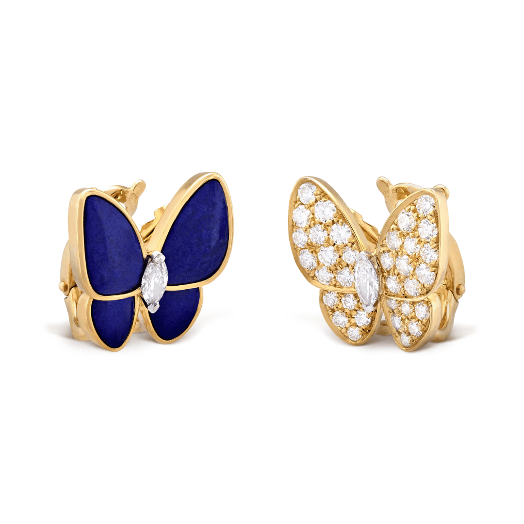Two Butterfly Earrings - Image 3