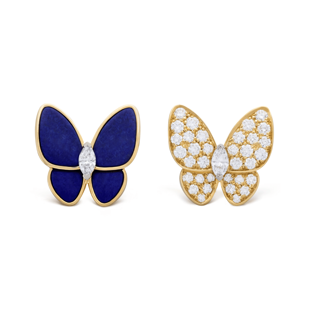 Two Butterfly Earrings