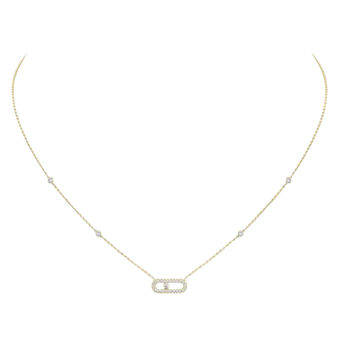 Move Uno Pavé Necklace - Image 3