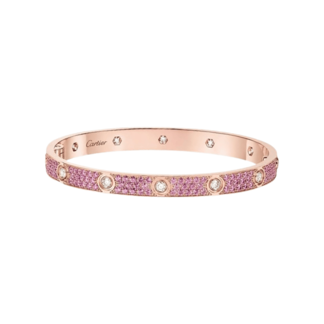 Love Bracelet, Classic Model, Gemstones