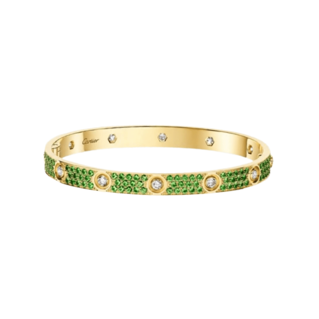 Love Bracelet, Classic Model, Gemstones