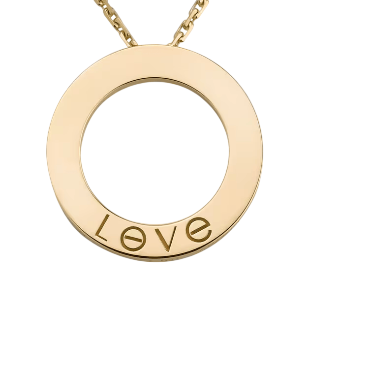 Love Pendant, 3 diamonds - Image 5